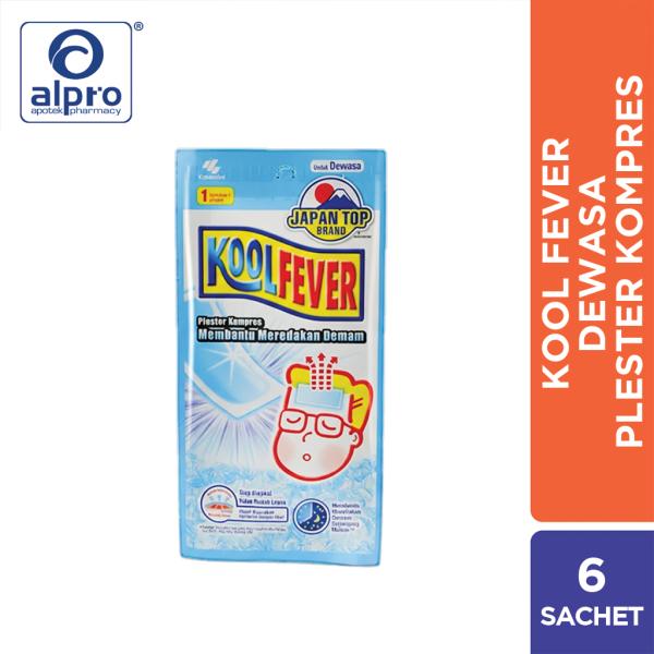 Kool Fever Dewasa 6 Pieces